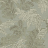 Italian Style Palm Leaf Design Wallpaper Roll