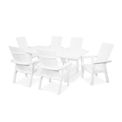 Ensemble repas 7 pièces POLYWOOD