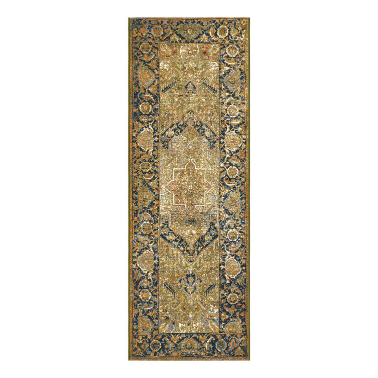 Green Nosara Indoor/Outdoor Traditional Rug