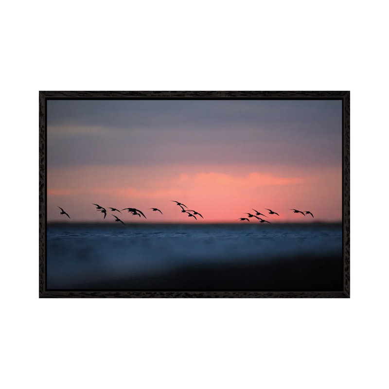 Before The Sunrise by Mateusz Piesiak - Floater Frame Print on Canvas, Black Framed Canvas, 66.04 cm H x 45.72 cm W