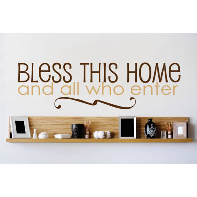 Text & Numbers Wall Decal