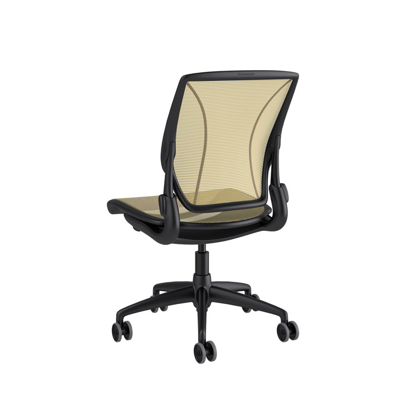 World Mesh Task Chair, Black, Black, Adjustable
