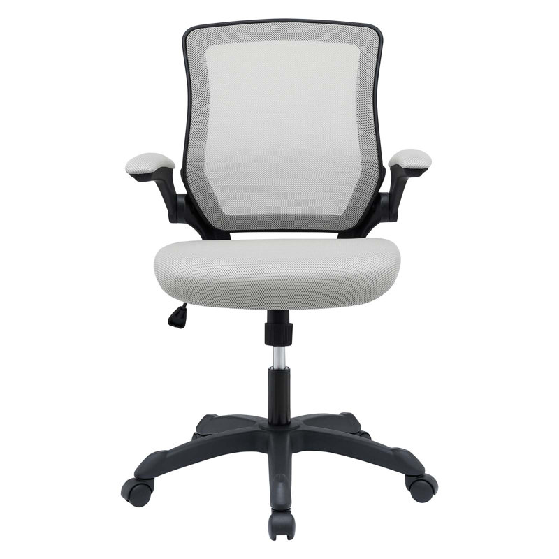 Modway Porch & Den Alturas Mesh Office Chair, Gray