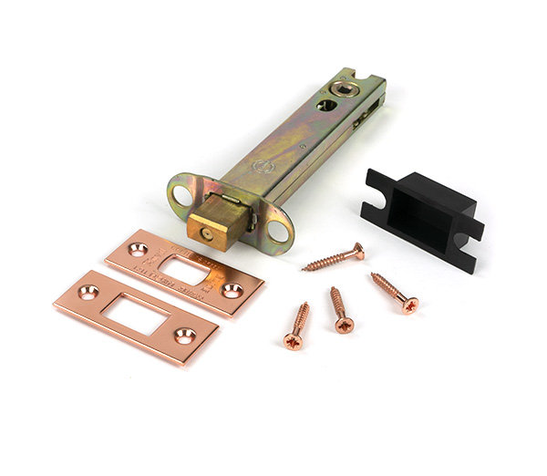 Heavy Duty Tubular Deadbolt, Polished Bronze