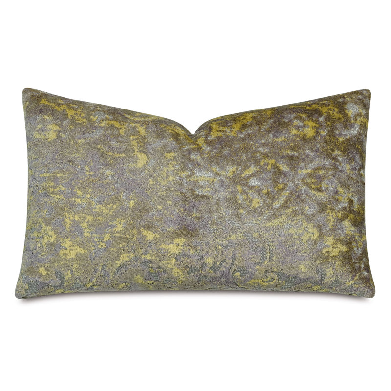 Abstract Reversible Throw Pillow, Byzantine Amethyst
