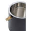 Aldrin Silver Finish Ice Bucket With Tongs-1388568544