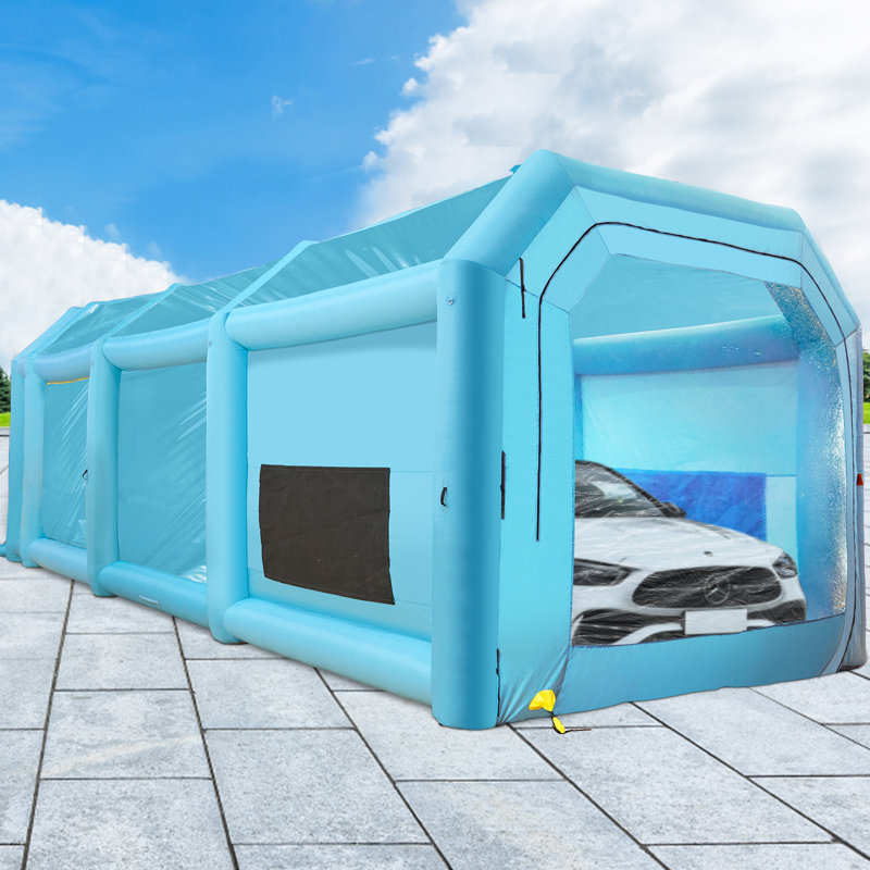 Cabine de peinture gonflable sur mesure 39,4 x 16,4 x 13,1 pi