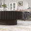 Table basse ovale fabriquée à la main-1832289007
