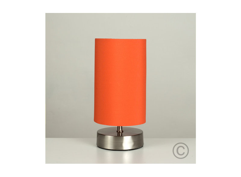 Cherell Metal Novelty Lamp, Orange