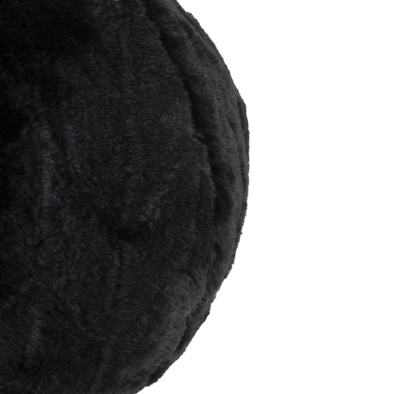 Coussin Angora, Ébène