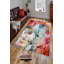 Tapis 100% polyester de qualité supérieure, imprimé en 3D, 4 po x 6 pi, hauteur de poils de 0,04 po | Antibactérien, points antidérapants en PVC, lavable à la machine | Idéal pour le salon, la chambre à coucher et la salle de jeux, design élégant et durable-459983050