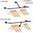 Froelich 32.68'' Metal Industrial Pipe Clothing Rack