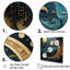 «Moon Moon and Gold Cerulean Cycle Dreams I», reproduction sur toile-97036844-97036845