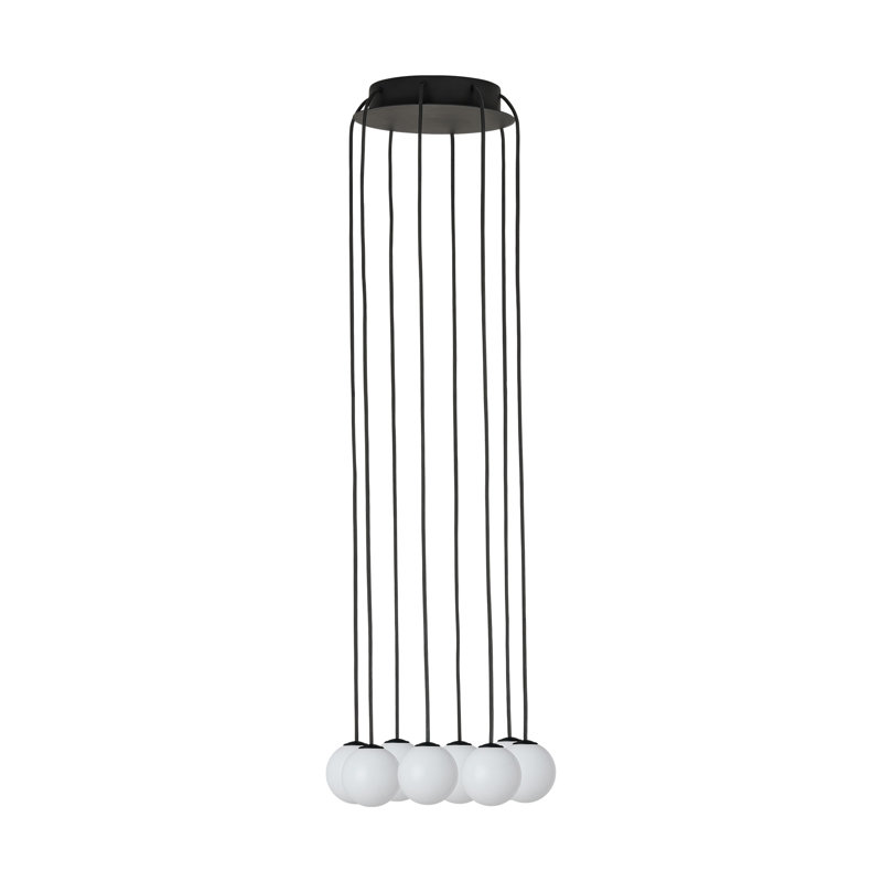 Orbet LED Chandelier, Nightshade Black