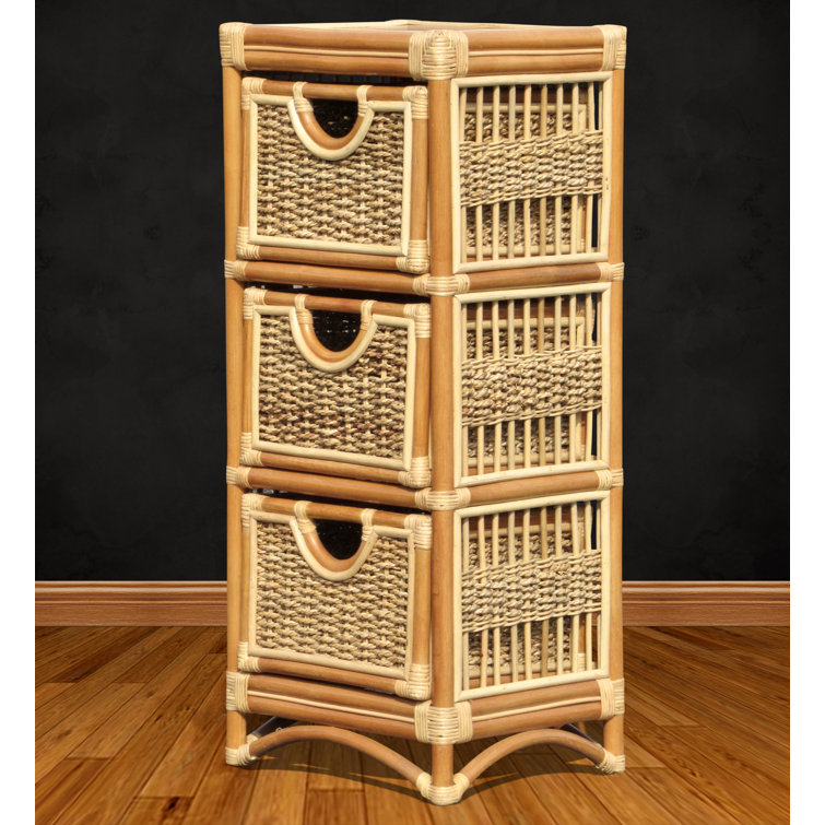 Commode de rangement à 3 tiroirs