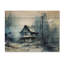 Hiver, neige, merveilles I sur bois-1047003115