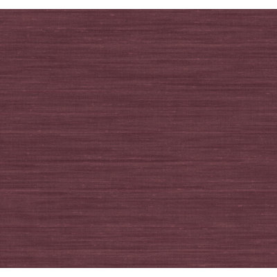 Sari Silk Merlot Faux Fabric Wallpaper