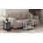 Creekside Modern Oval End Table, Side Table with Casters-105551842