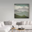 «First Snow Mountain View» par Ryan Fowler, reproduction d'art graphique sur toile-794139840