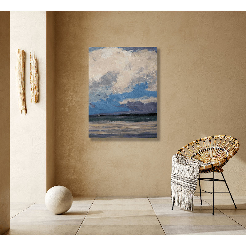 Celadon III by John Beard, Wrapped Canvas, 48" H x 36" W x 1.5" D