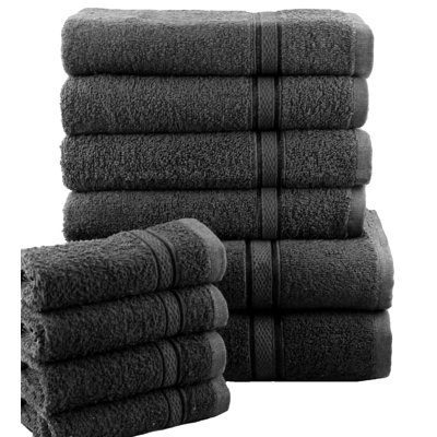 Cleymans Terrycloth Bath Towels - Set of 10
