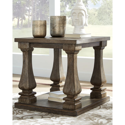 Ensemble de tables de bout avec rangement Danyar