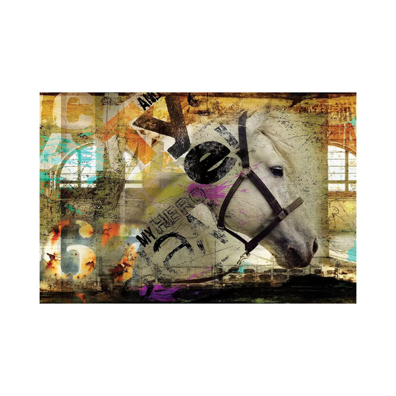 My Friend by Micha Baker - Wrapped Canvas Graphic Art, 30.48 cm H x 45.72 cm W
