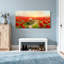 Plantes et fleurs, coquelicot, bicyclette, coucher de soleil, reproduction d'art-1401871807