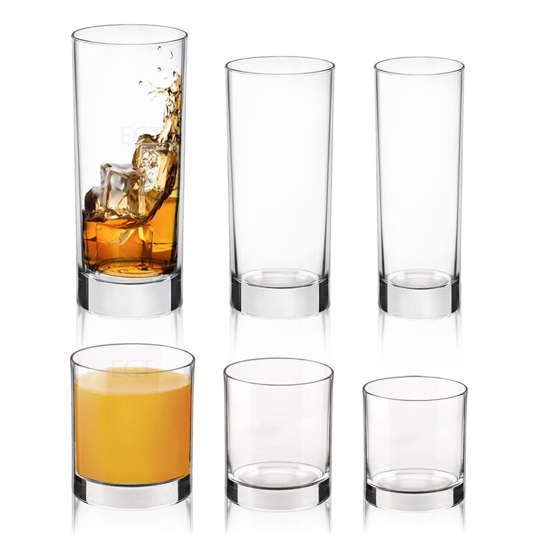 Bormioli Rocco (6) 255Ml Large Short Tumbler Drinking Glasses Bar Set - Image 3