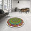 Jaune Tapis décoratif géométrique Safford-1762768393