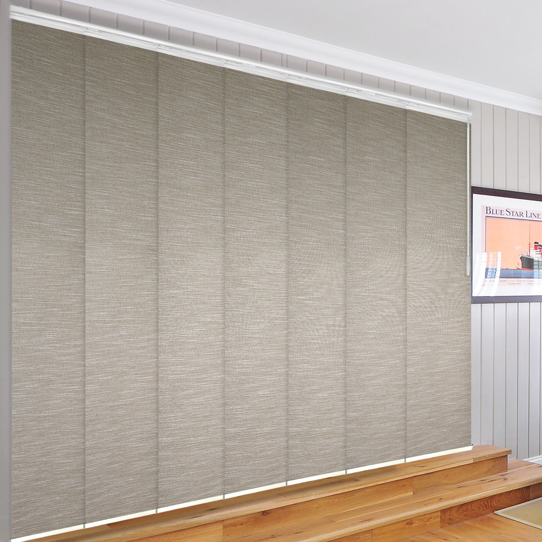 Oat Single Rail Blackout Panel Track Extendable, Panel width 23.5" Rod Desyne 