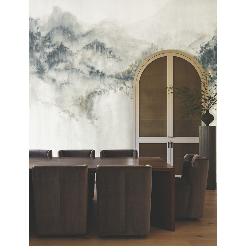 Murale mystique gris, Gris