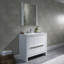 Ensemble de meuble-lavabo simple 36 "avec miroir Artemis-24551225