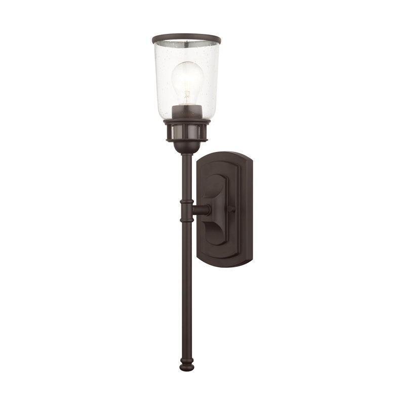 Leboeuf Dimmable Bath Sconce, Bronze