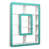 Blanc / turquoise est en rupture de stock