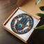 Panneau de verre Hamsa Evil Eye Suncatcher pour décoration de fenêtre-687029530