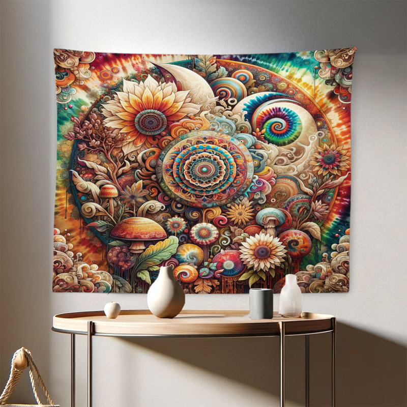Tapisserie en microfibre, H 28 po x l 23 po