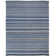 Tapis rayé en coton Voshell