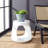 Angelette Concrete Top End Table-1524490421