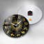 Glass Wall Clock