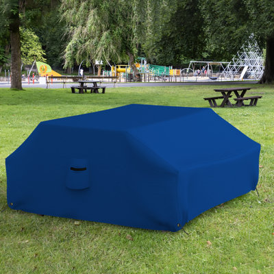 Housse de table de pique-nique extérieure robuste et imperméable, housse de table de jeu résistante aux UV et aux intempéries