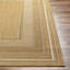 Brown Modern Outdoor Rug, Bordered Stain Resistant Easy to Clean Rug For Patio, Balcony, Decks & Garden-1332798885
