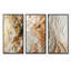 Blanc et or champagne Flow I - ensemble de 3 décorations murales champagne-276231143-276231162