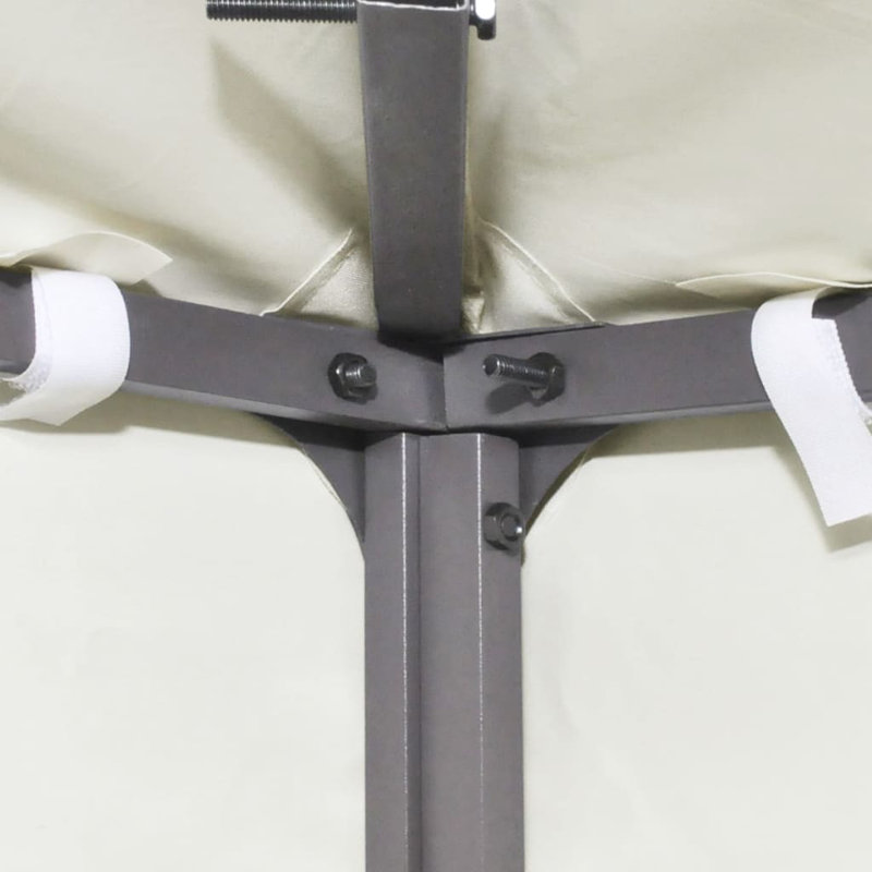Moriah Green Fabric Replacement Canopy for Gazebo, White