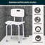 Aluminium-Alloy Mobility Aid Adjustable Shower Stool