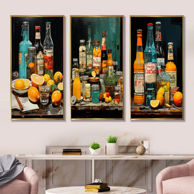 Zeste urbain cocktail et condiments