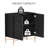 2-Door Wood Accent Cabinet with Metal Legs-815276607