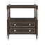 Spencer London 2 - Drawer Solid Wood Nightstand-219378084