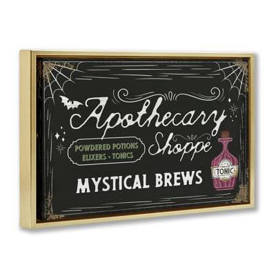 «Mystical Brews Apothecary Shoppe Floater», art mural par Jennifer Pugh
