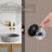 Crystal Privacy Door Knobs Keyless Lock with Round Rosette-52011509